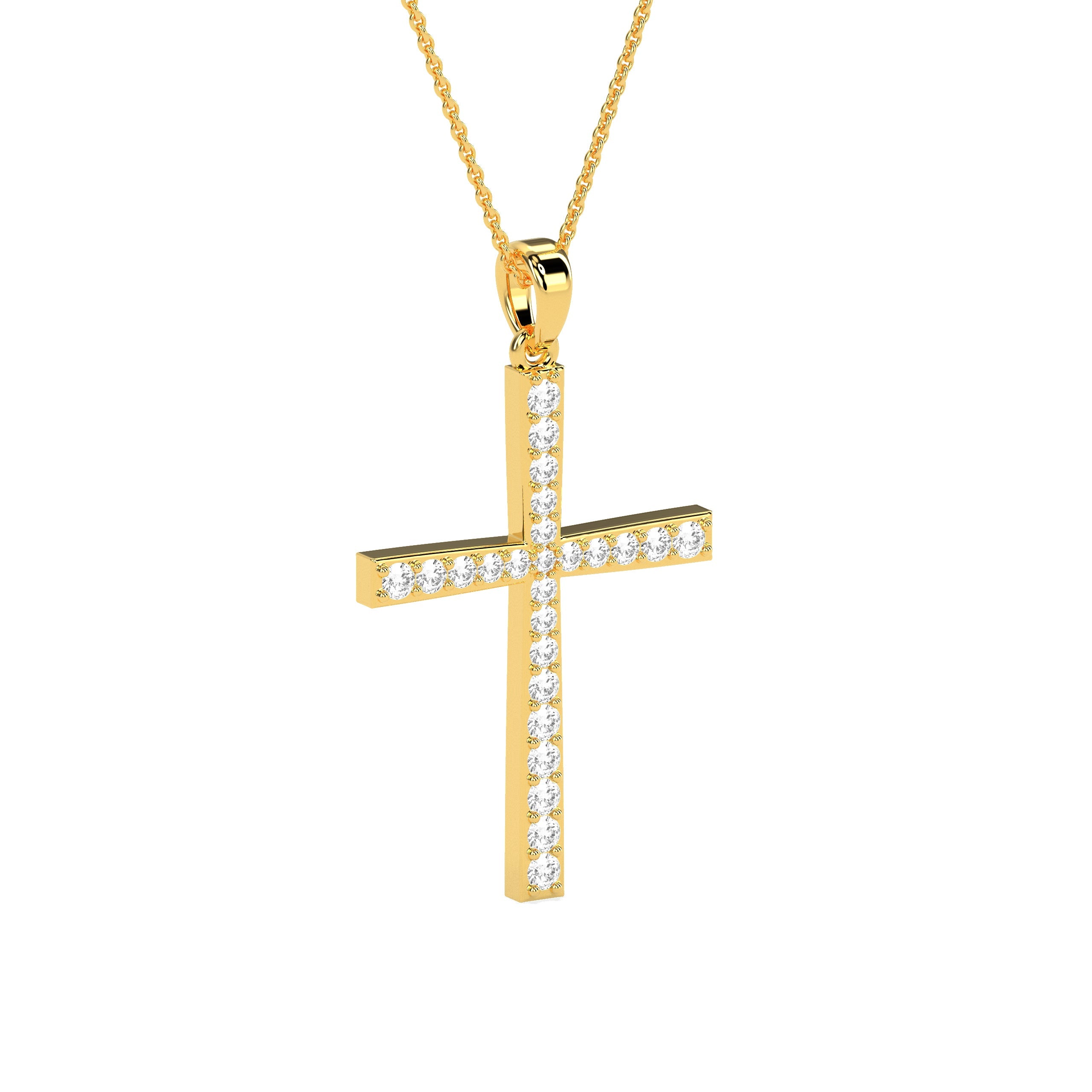 Round Diamond Pendant - Godahari Dev Jewells