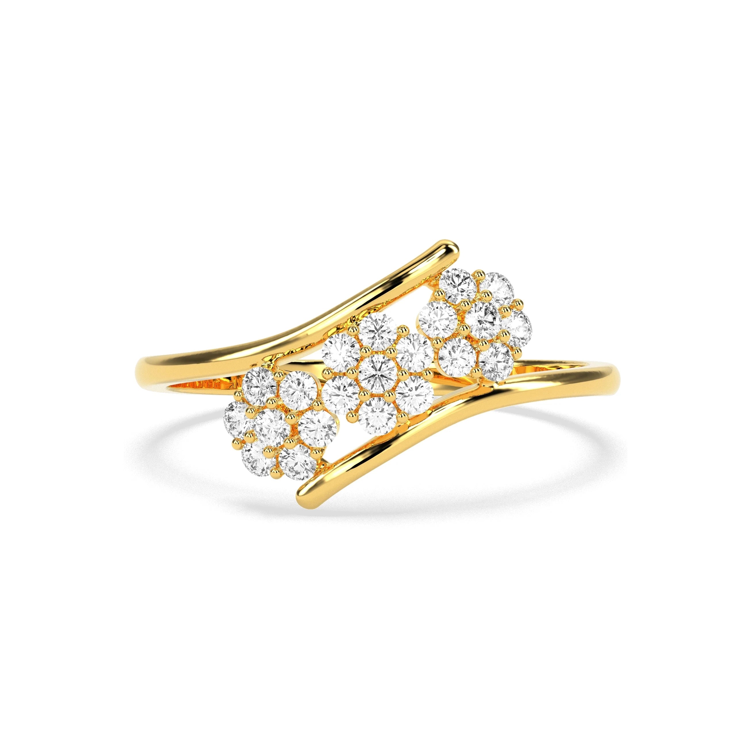 0.32 CT Round Luxe Diamond RING - Godahari Dev Jewells