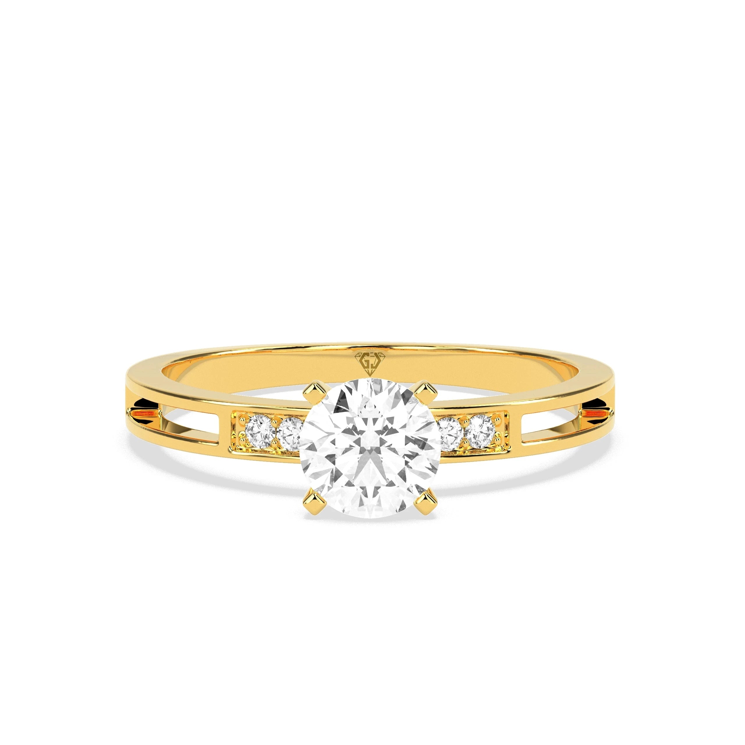 0.76 CT Sweet Sparkle Solitaire Diamond RING