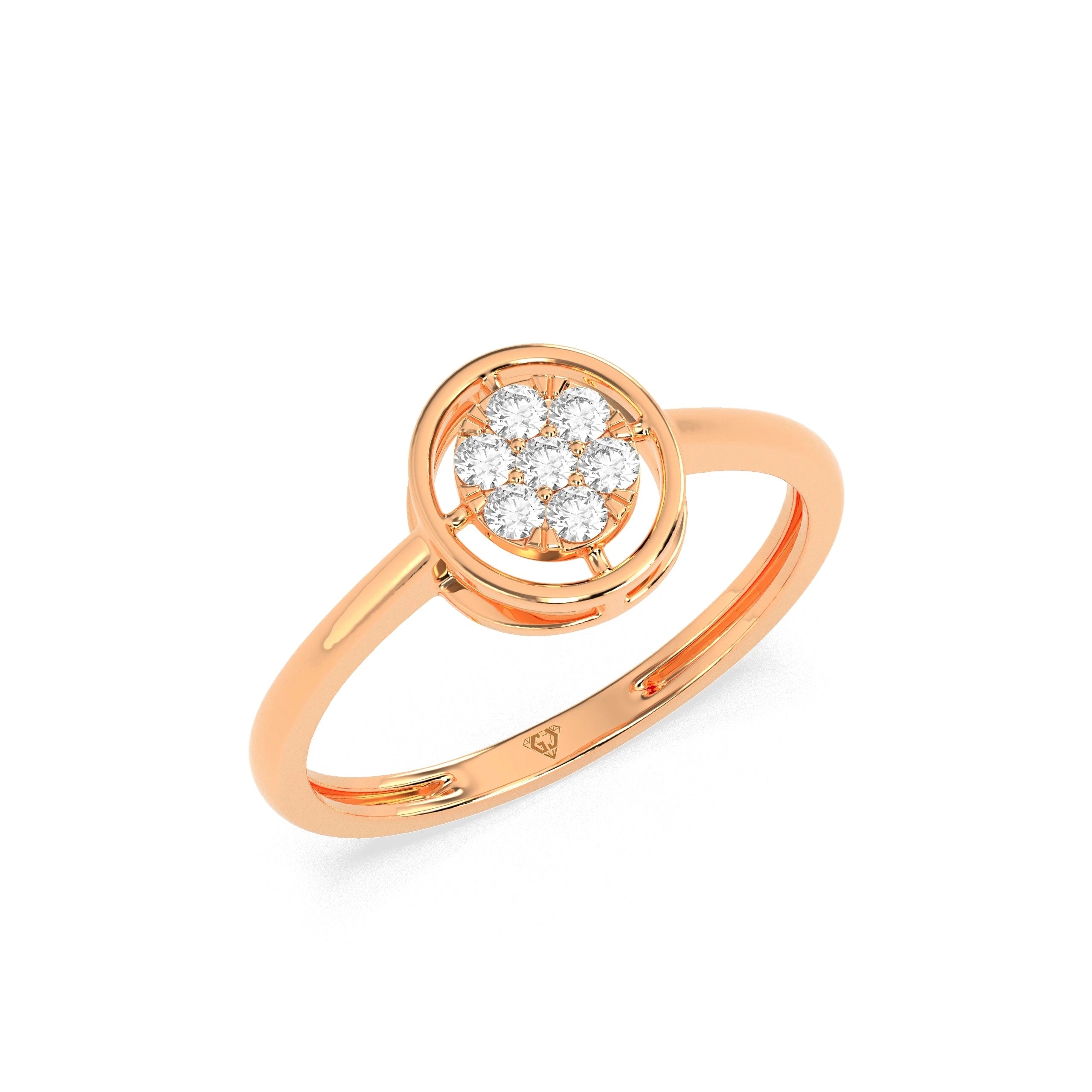 Shimmering Budapest Diamond Ring