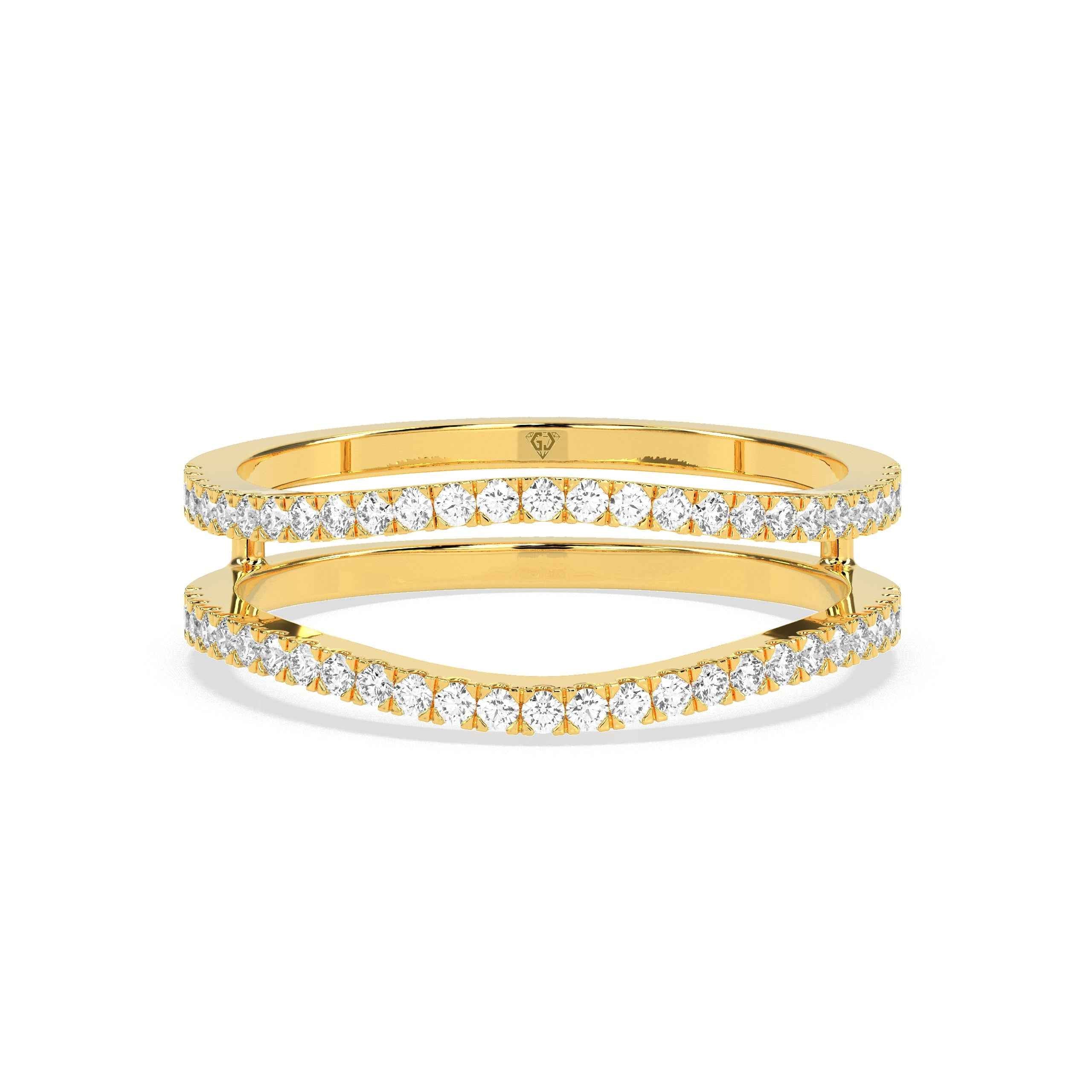 0.27 CT Band Round Diamond Ring - GodahariDev Jewells