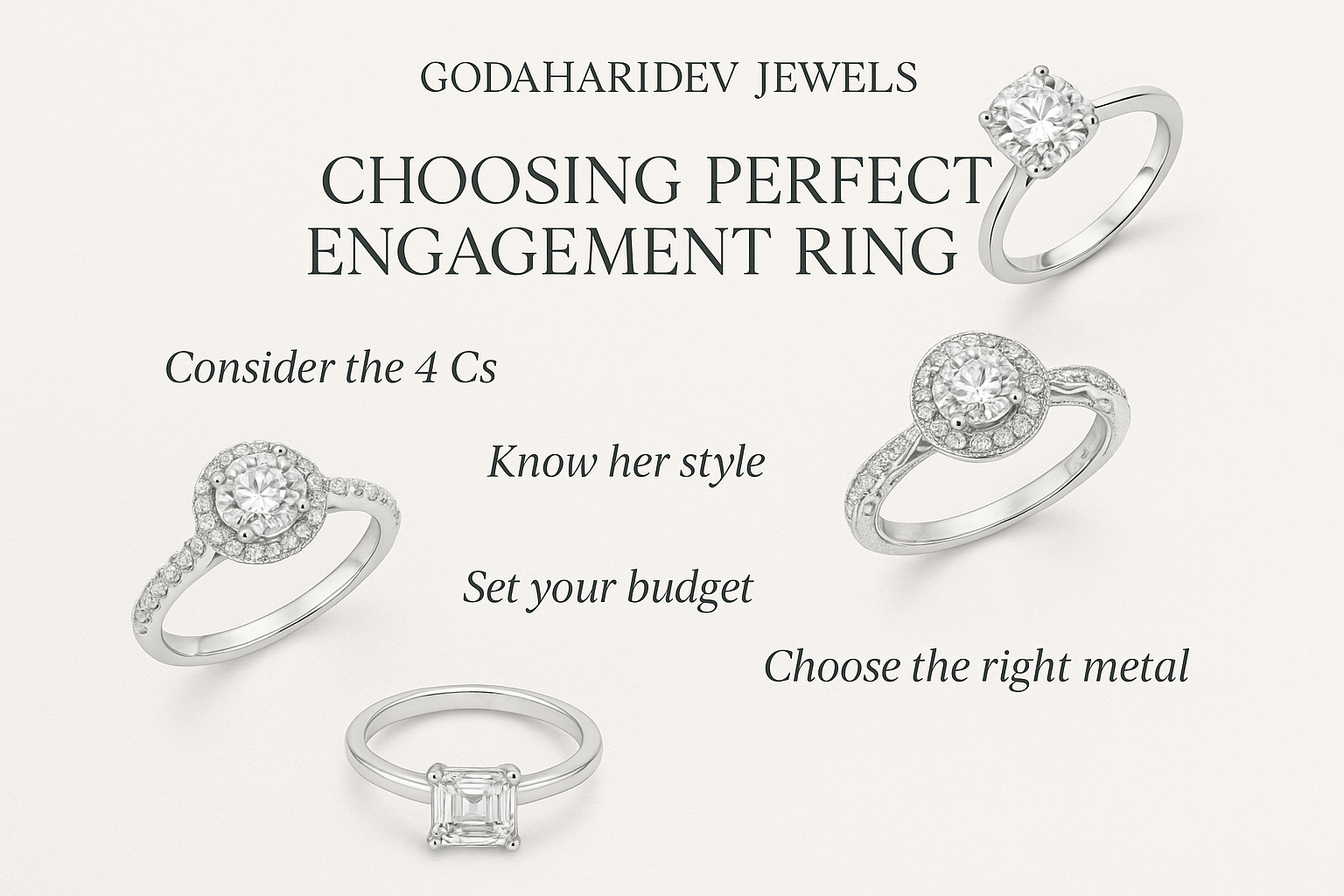 Choosing perfect engagement ring