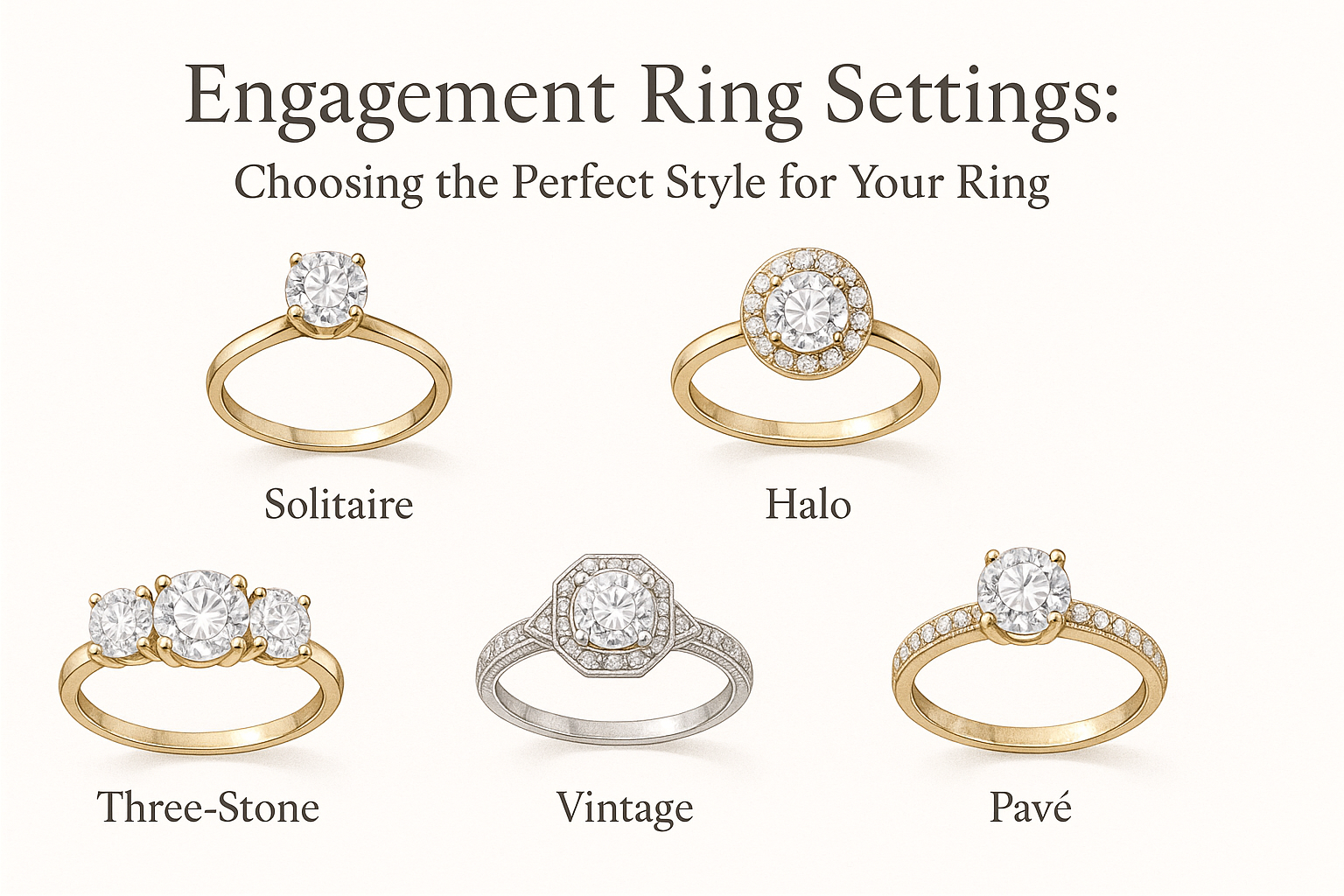 Engagement Ring Settings: Choosing the Perfect Style for Your Ring
