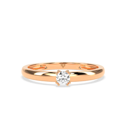 Sleek Shimmer Diamond Ring - Godahari Dev Jewells