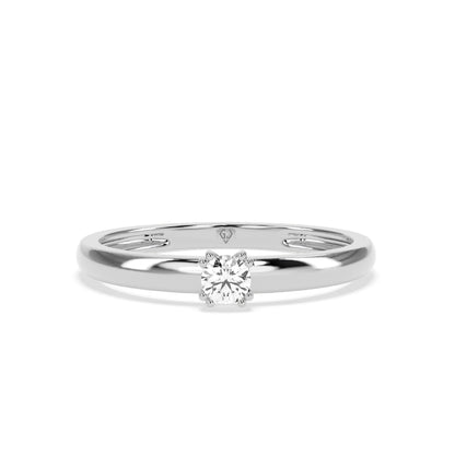 Sleek Shimmer Diamond Ring - Godahari Dev Jewells