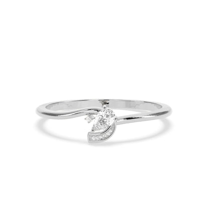 Classic Sparkle Diamond Ring - Godahari Dev Jewells