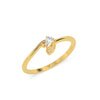 14K / Yellow Gold / HI colour I1 clarity VG cut