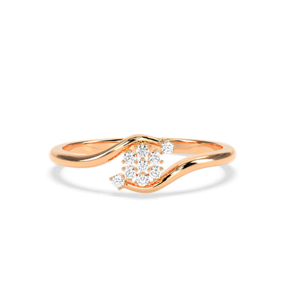 Brilliant Blush Diamond Ring