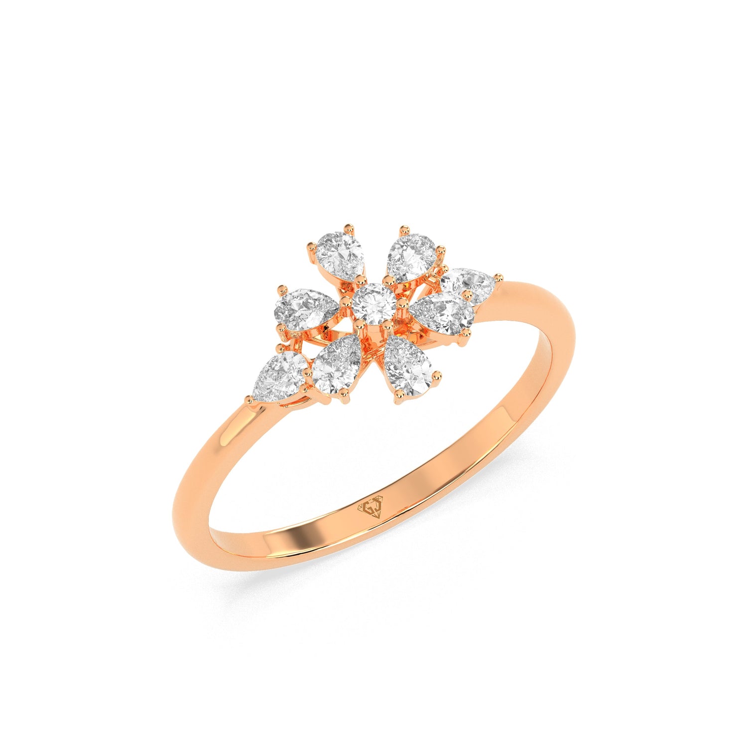 Dainty Dazzle Diamond Ring
