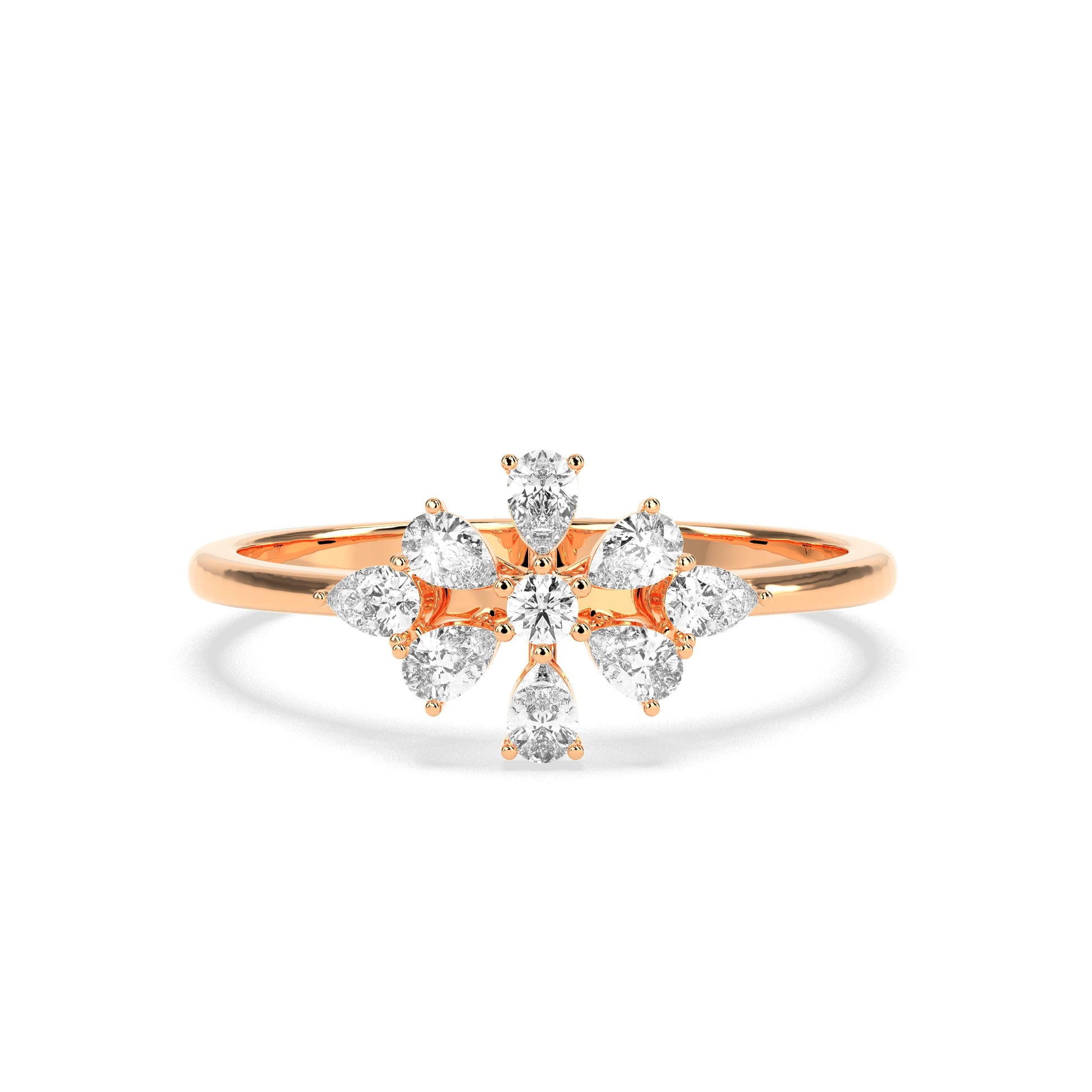 Dainty Dazzle Diamond Ring