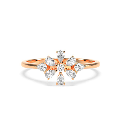 Dainty Dazzle Diamond Ring