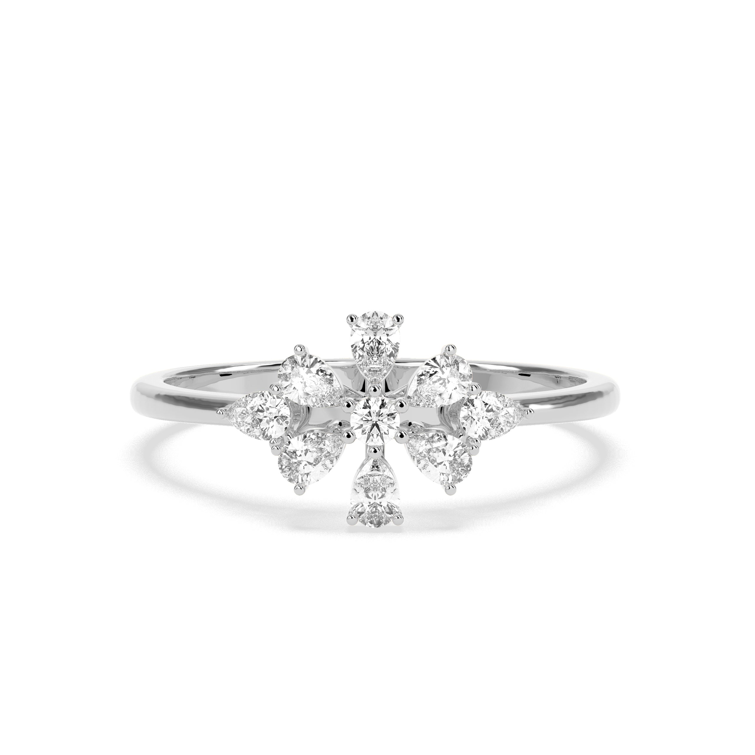 Dainty Dazzle Diamond Ring