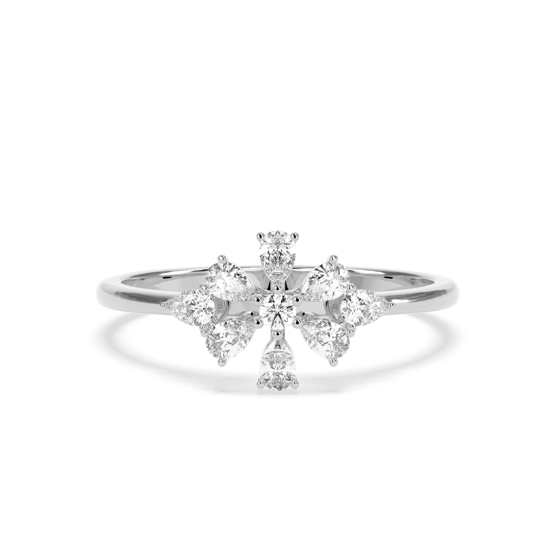 Dainty Dazzle Diamond Ring