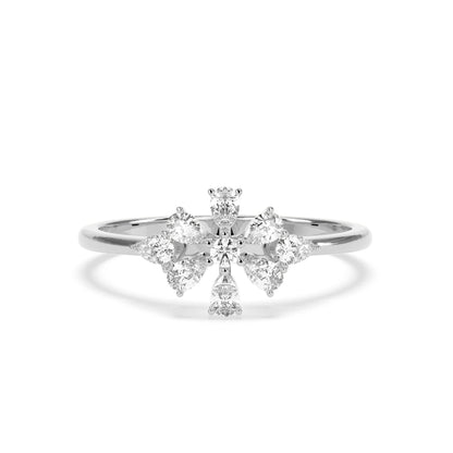 Dainty Dazzle Diamond Ring