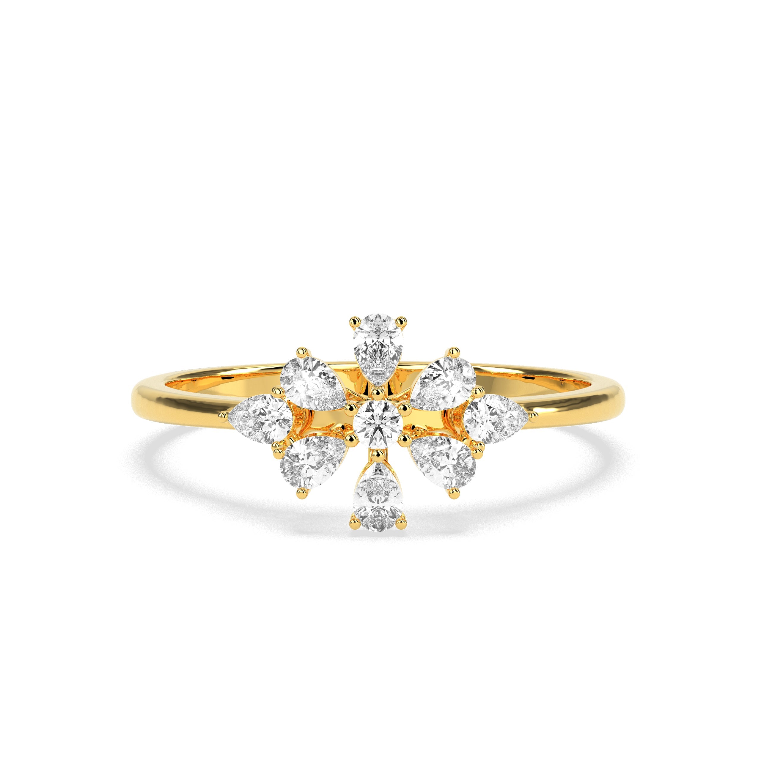 Dainty Dazzle Diamond Ring