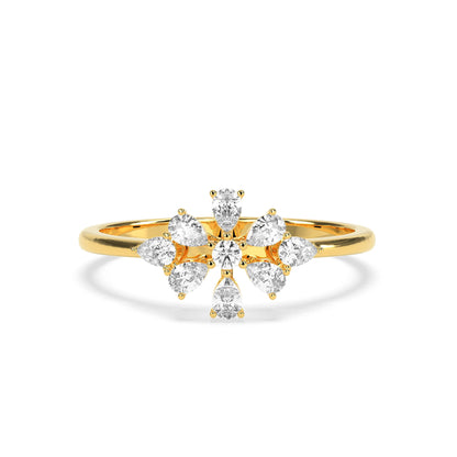Dainty Dazzle Diamond Ring