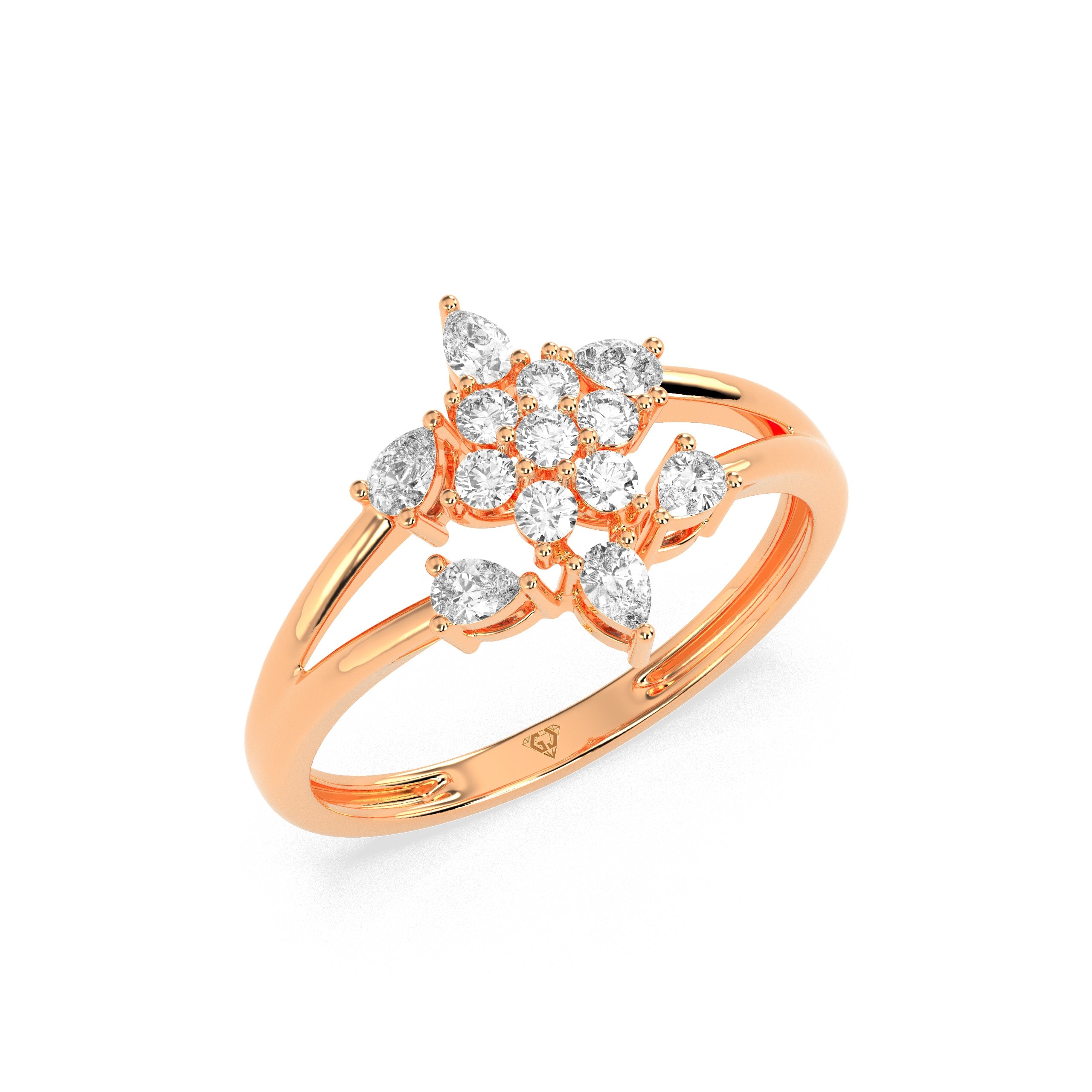 Ethereal Sheen Diamond Ring