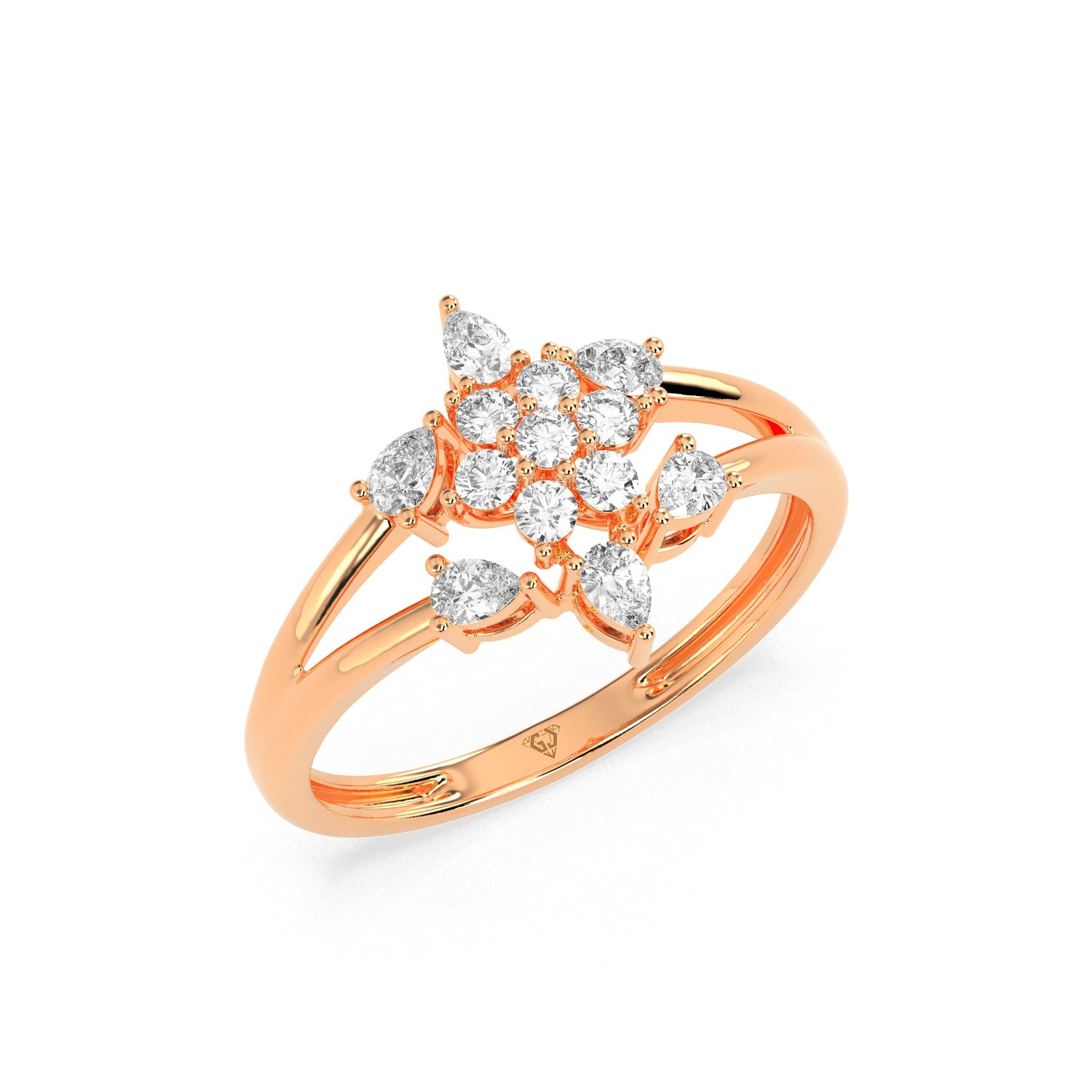 Ethereal Sheen Diamond Ring