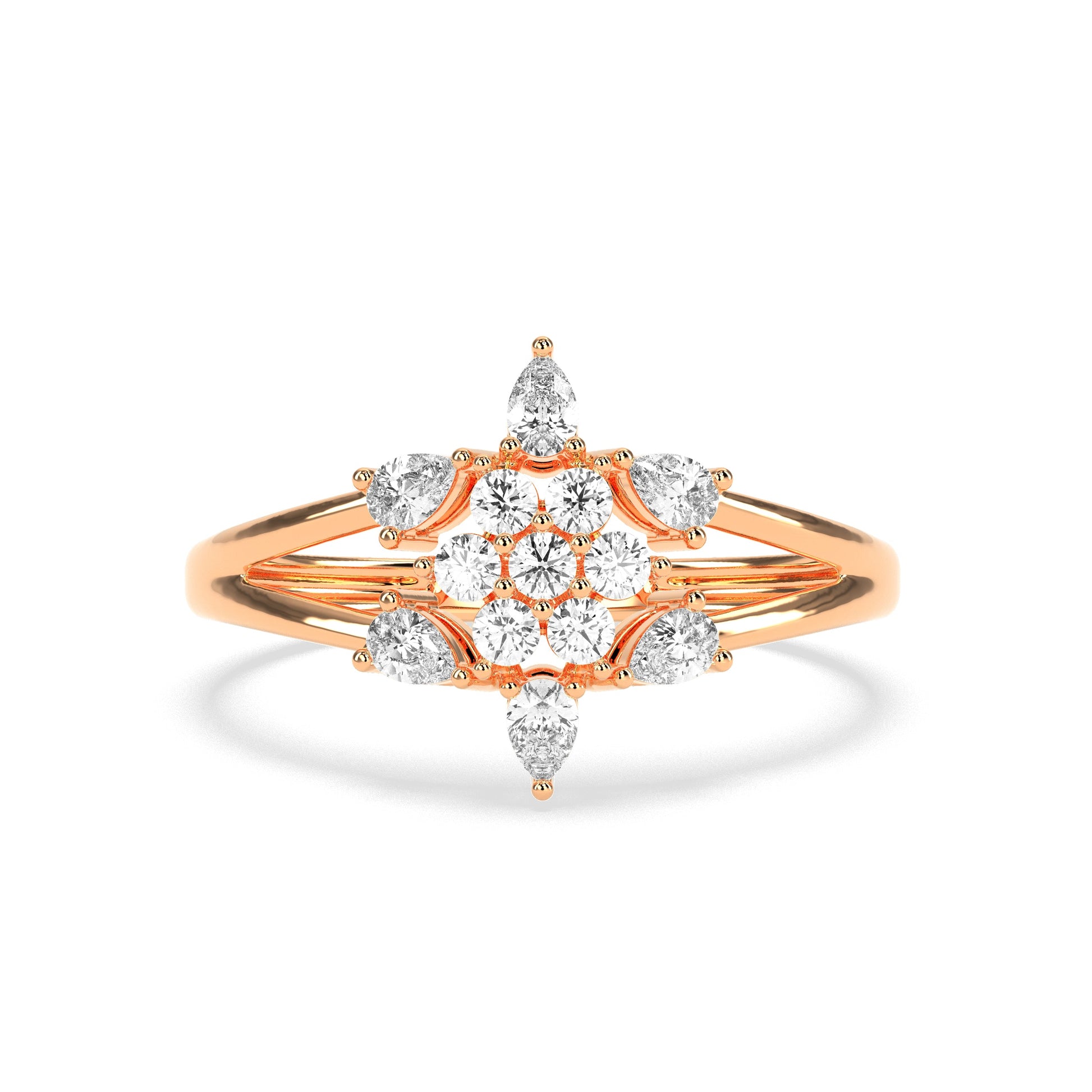 Ethereal Sheen Diamond Ring