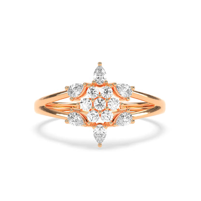 Ethereal Sheen Diamond Ring