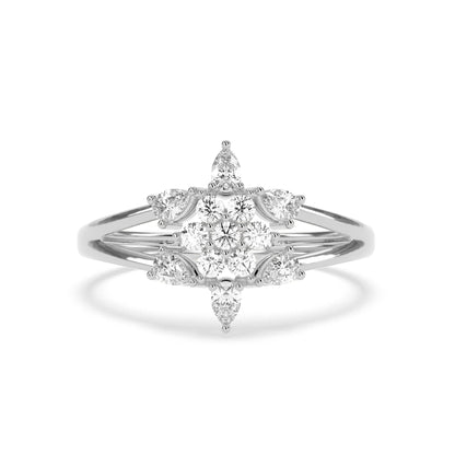 Ethereal Sheen Diamond Ring