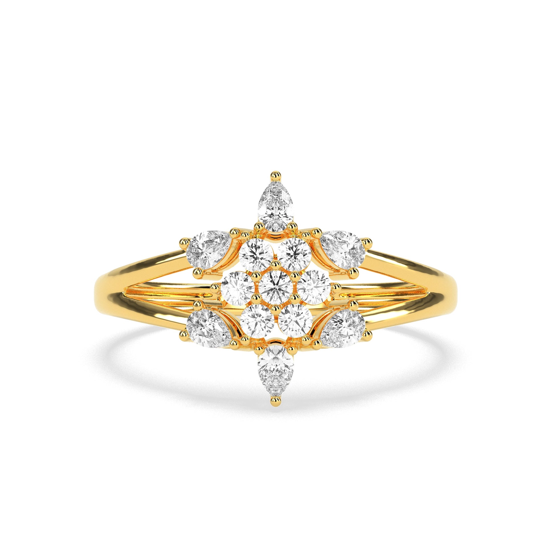 Ethereal Sheen Diamond Ring