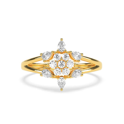 Ethereal Sheen Diamond Ring