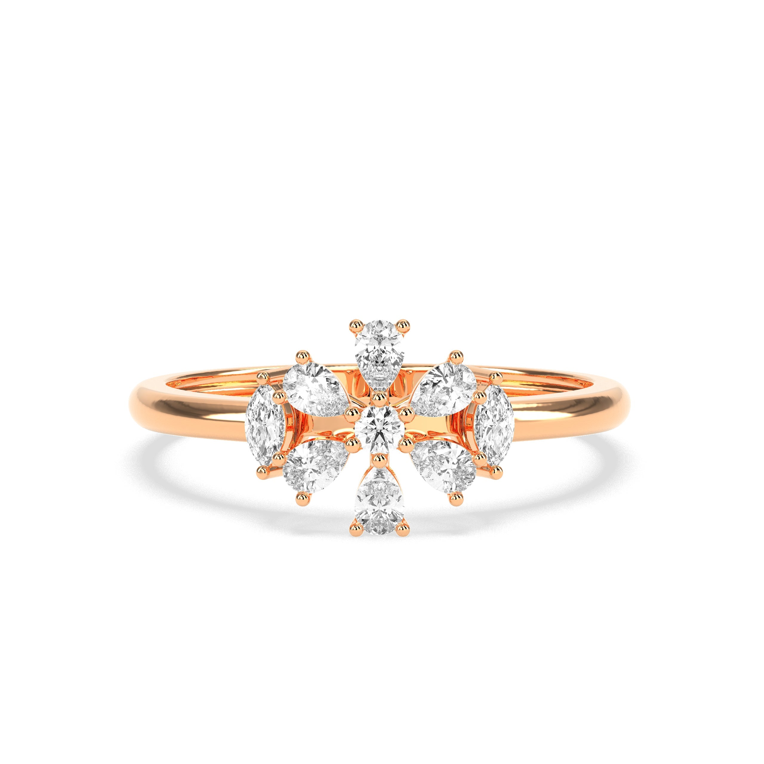 Glossy Manifestation Diamond Ring