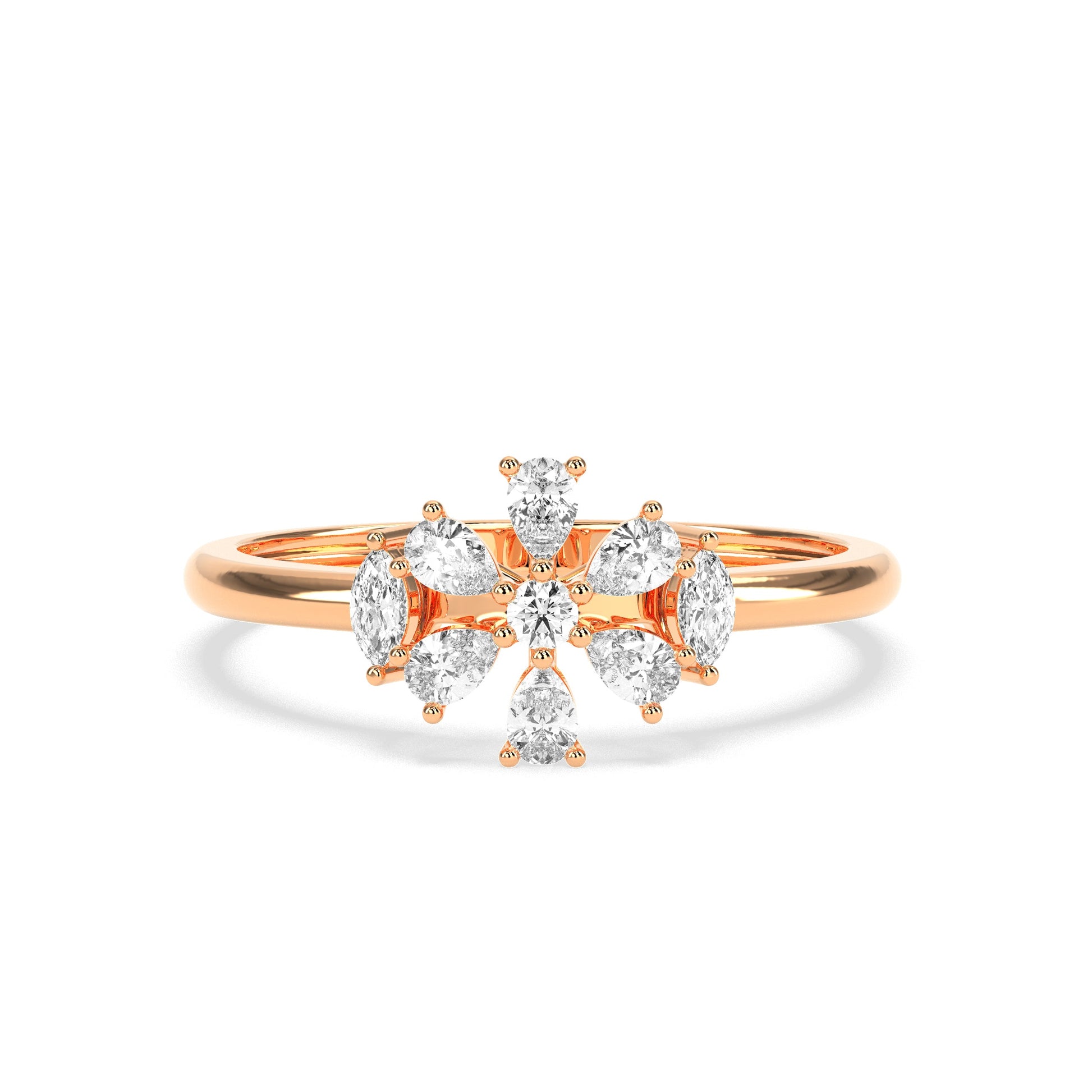 Glossy Manifestation Diamond Ring