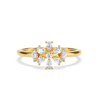 Glossy Manifestation Diamond Ring