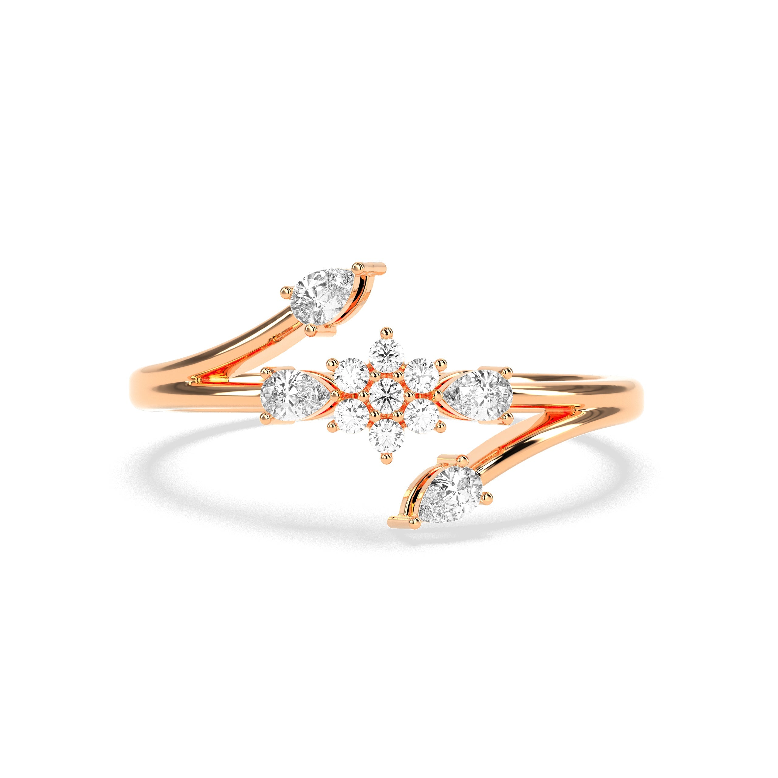 Sparkling Serenity Diamond Ring