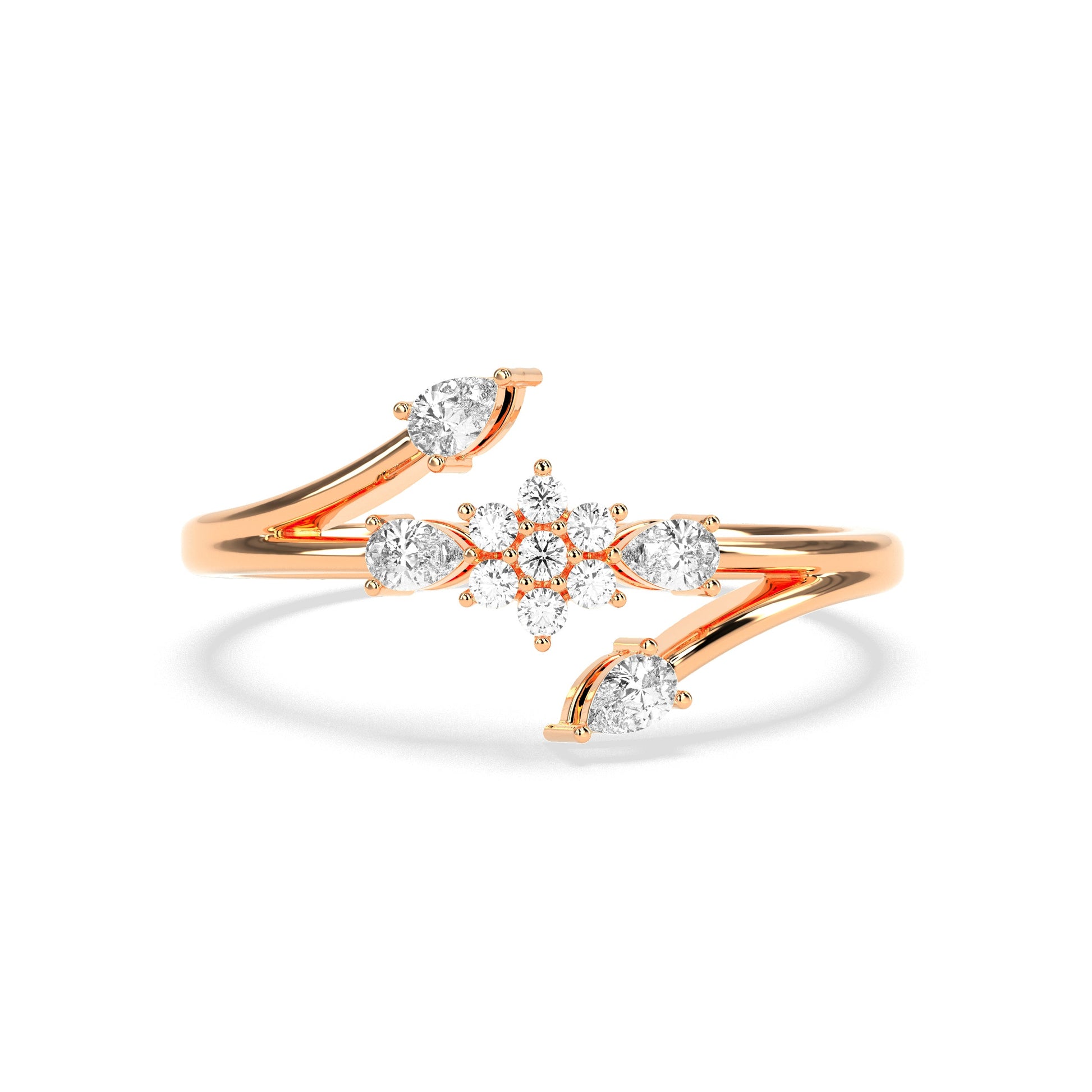 Sparkling Serenity Diamond Ring