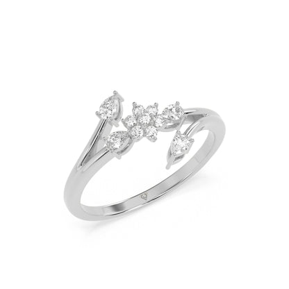 Sparkling Serenity Diamond Ring