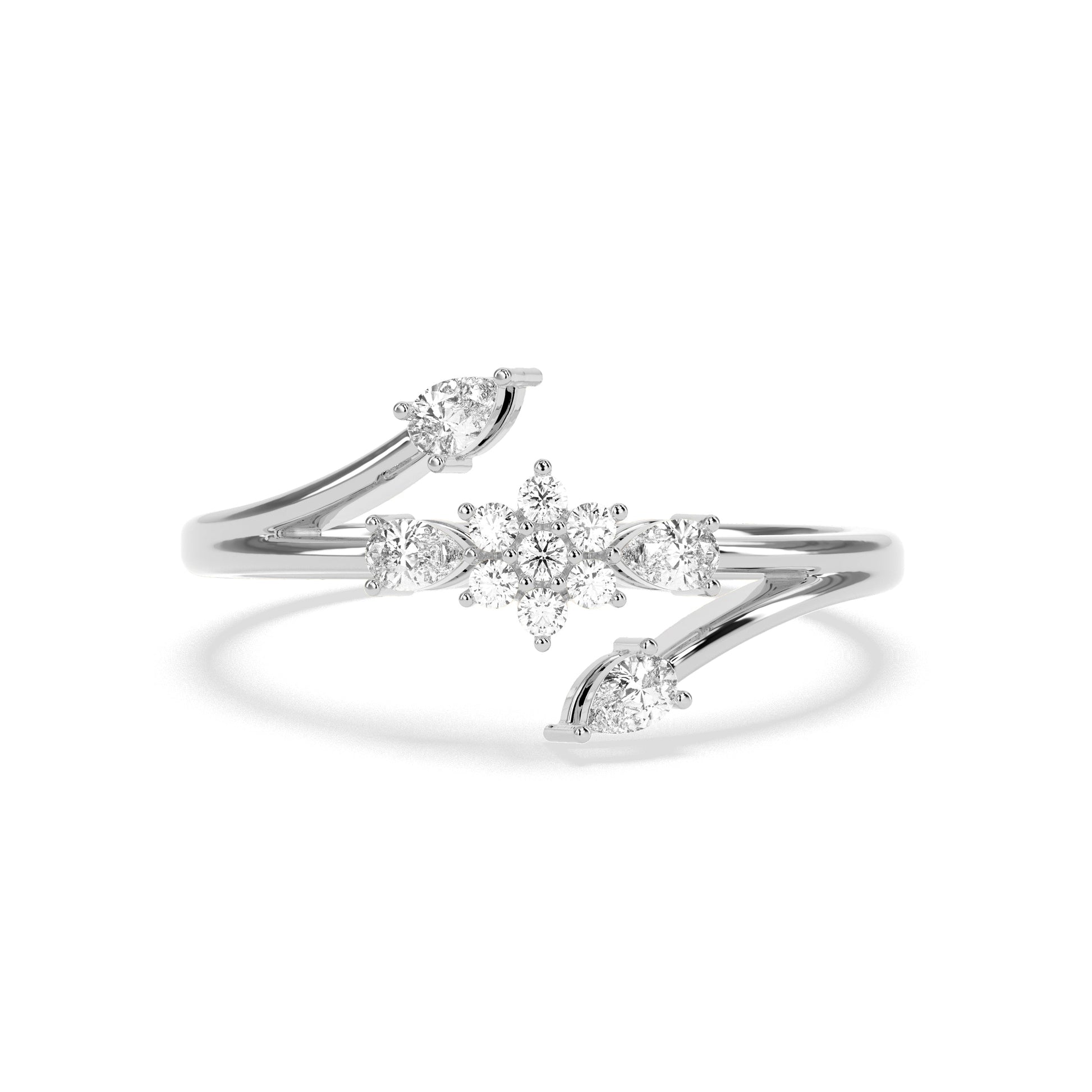 Sparkling Serenity Diamond Ring