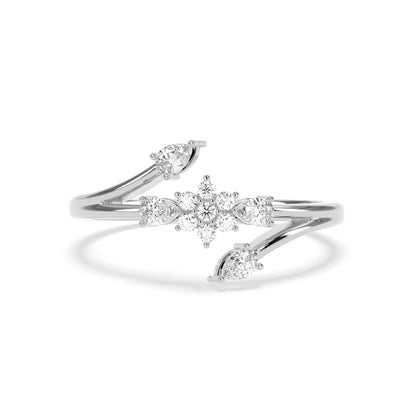Sparkling Serenity Diamond Ring