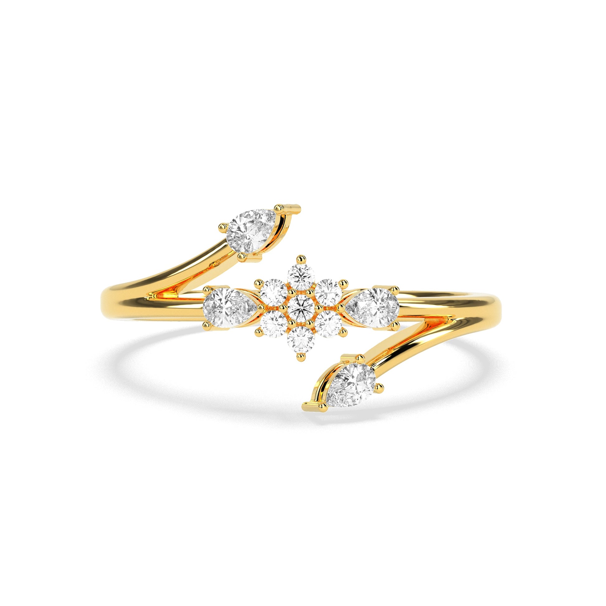 Sparkling Serenity Diamond Ring