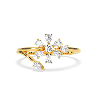 Celestial Charm Diamond Ring