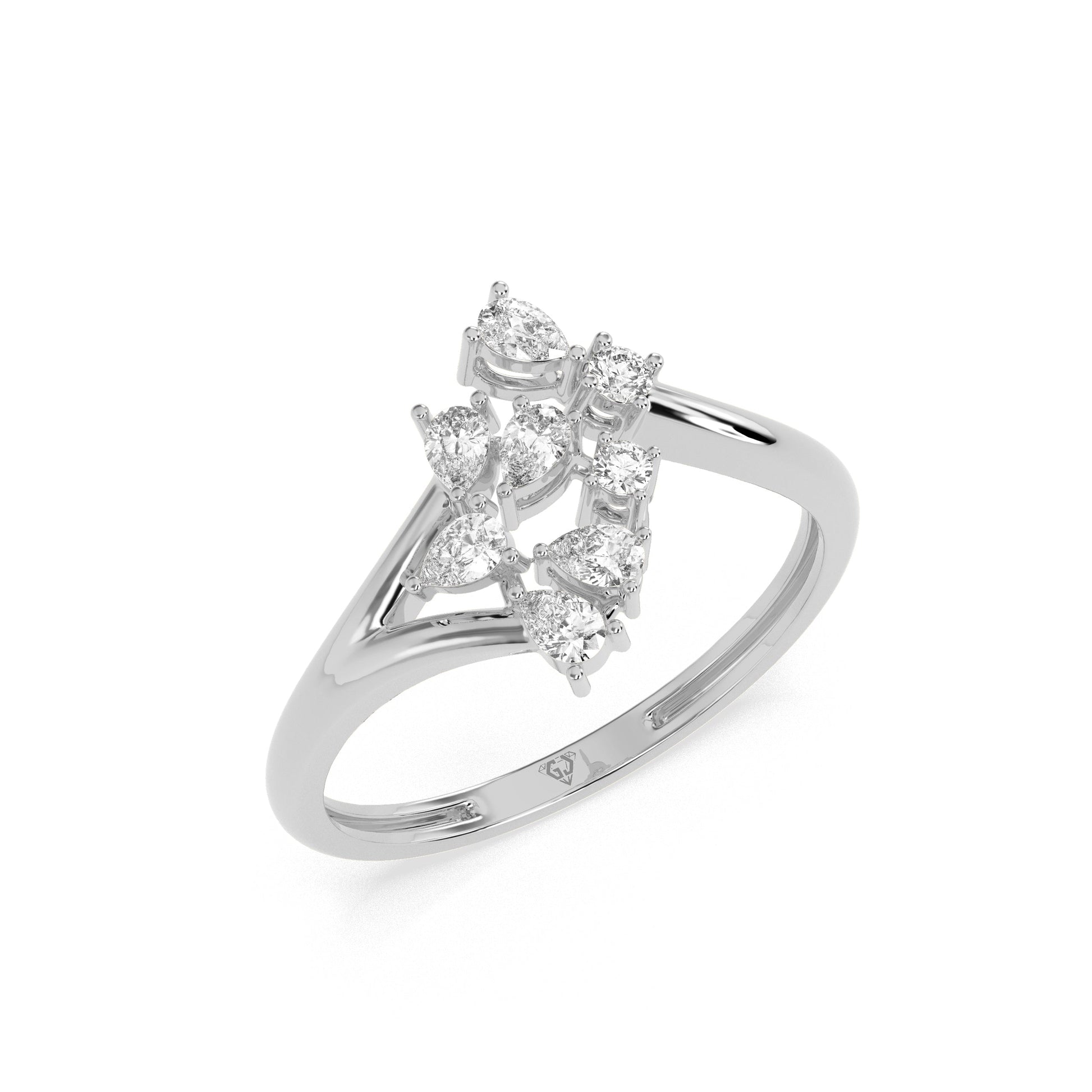 Glistening Glow Diamond Ring