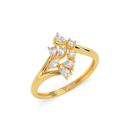 Glistening Glow Diamond Ring