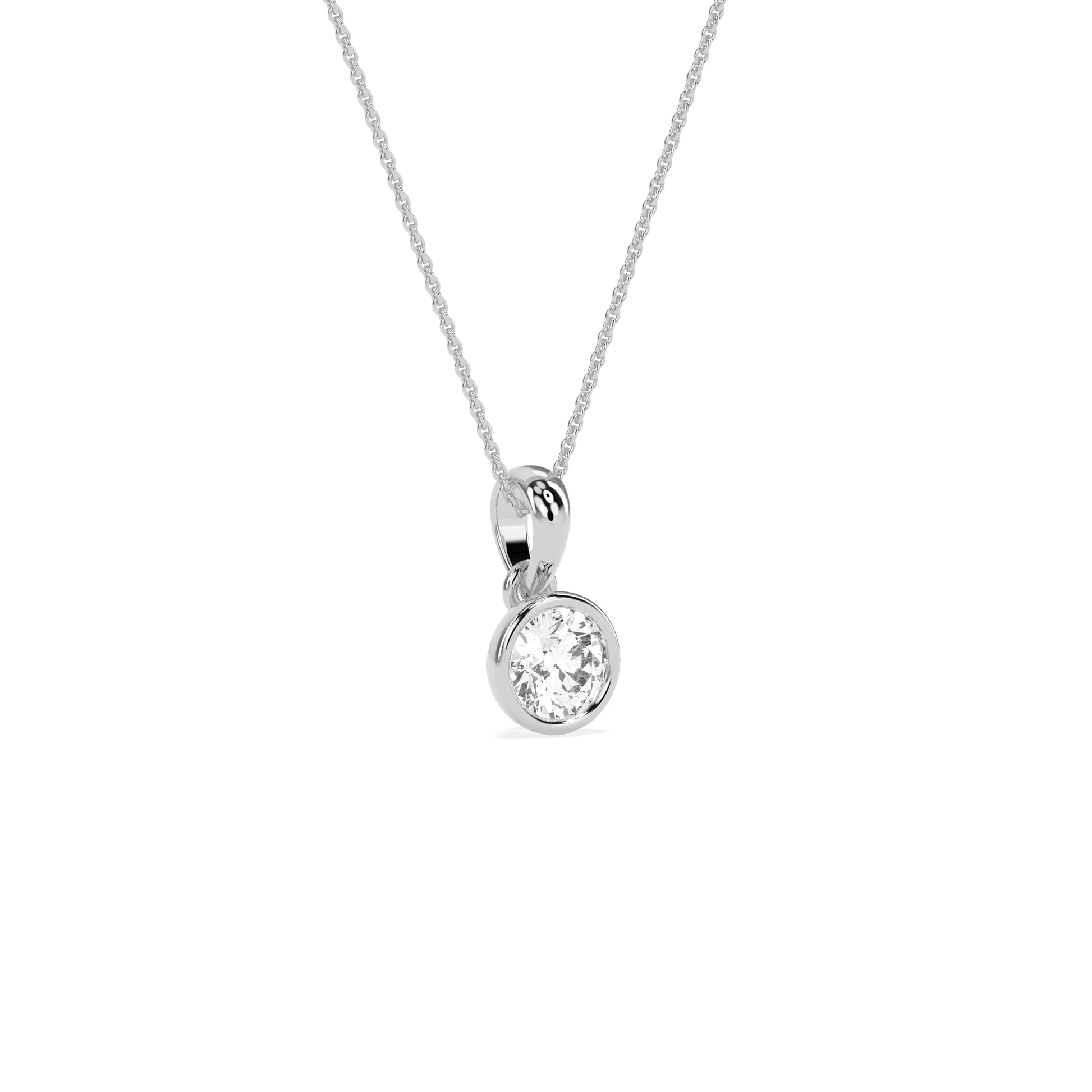 Elegant Solitaire Brazil - Set Pendant - Godahari Dev Jewells
