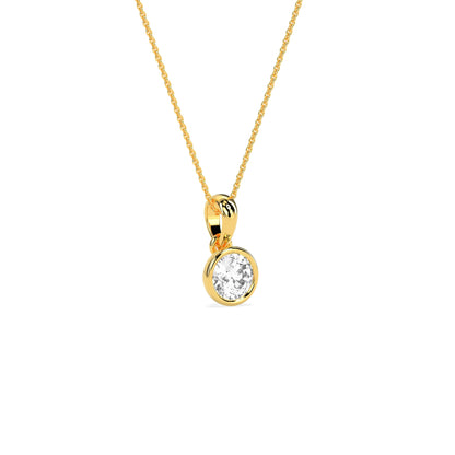 Elegant Solitaire Brazil - Set Pendant - Godahari Dev Jewells