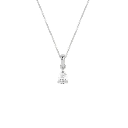 Elegant Solitaire 3-Prong Studded Pendant - Godahari Dev Jewells