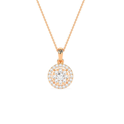Unique Cluster Round Diamond beauty Pendant - Godahari Dev Jewells
