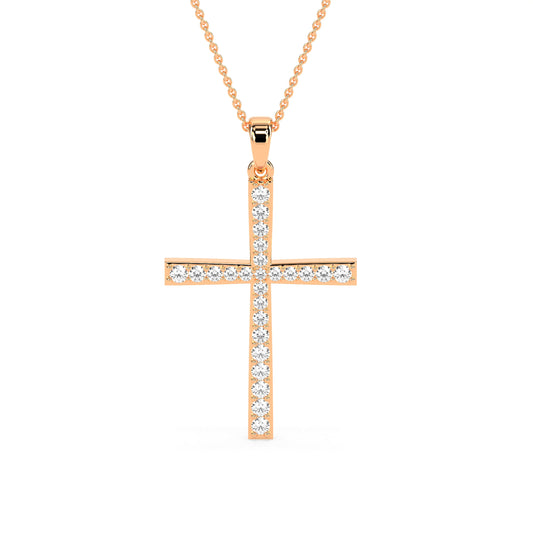 Round Diamond Beauty Pendant - Godahari Dev Jewells