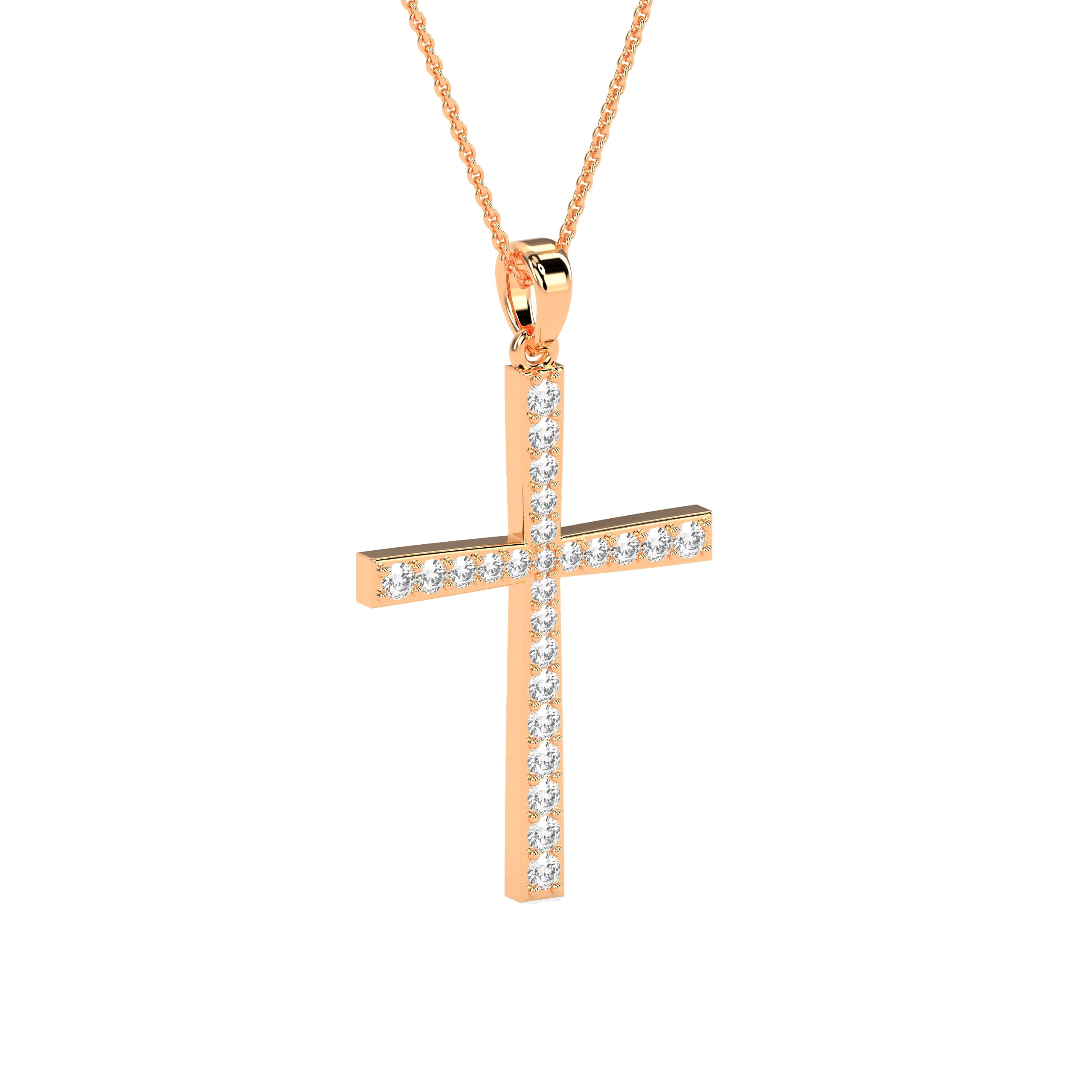 Round Diamond Pendant - Godahari Dev Jewells