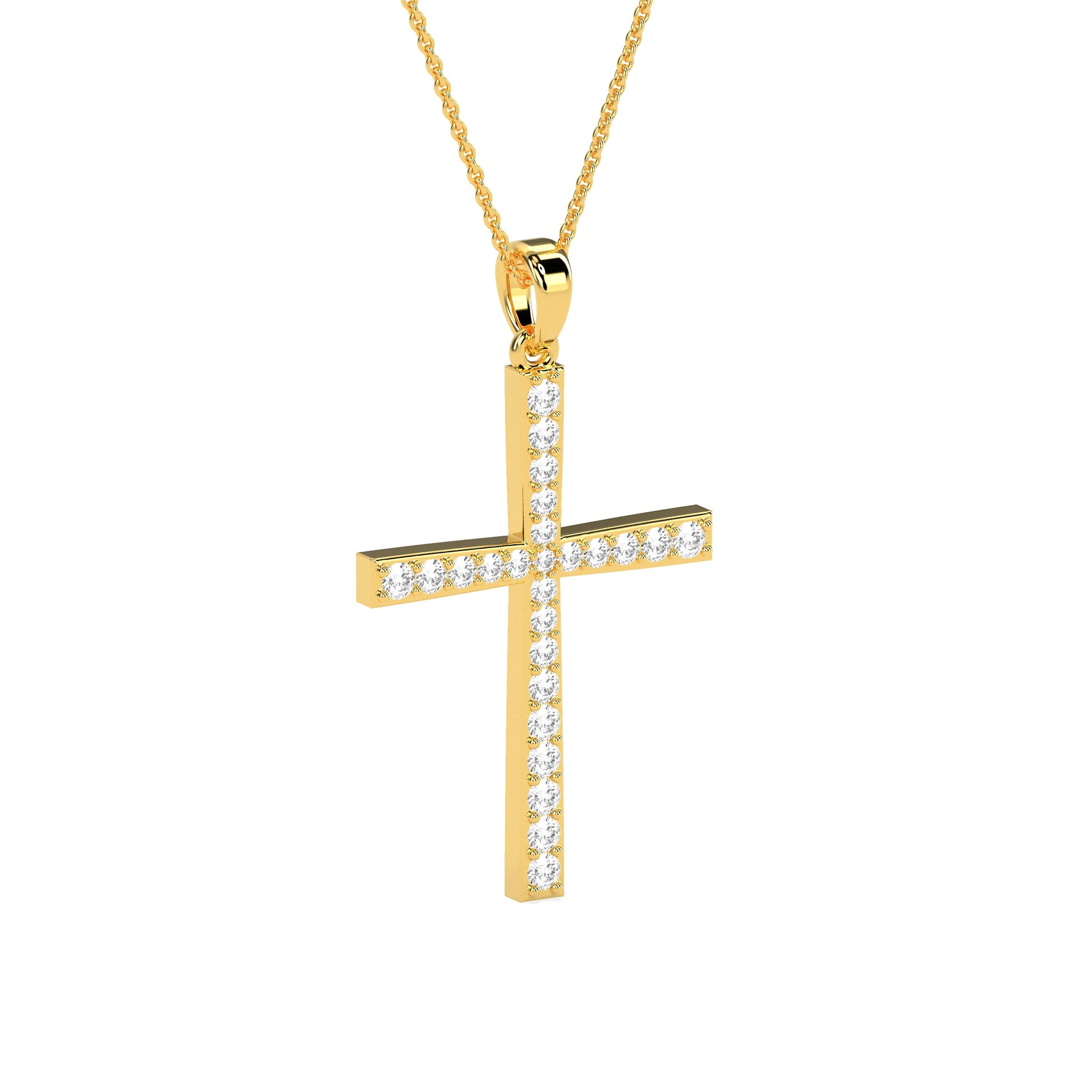 Round Diamond Pendant - Godahari Dev Jewells