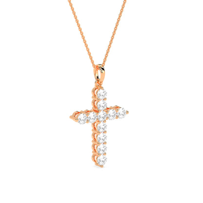 Elegant Round Diamond Pendant - Godahari Dev Jewells