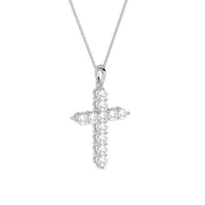 Elegant Round Diamond Pendant - Godahari Dev Jewells