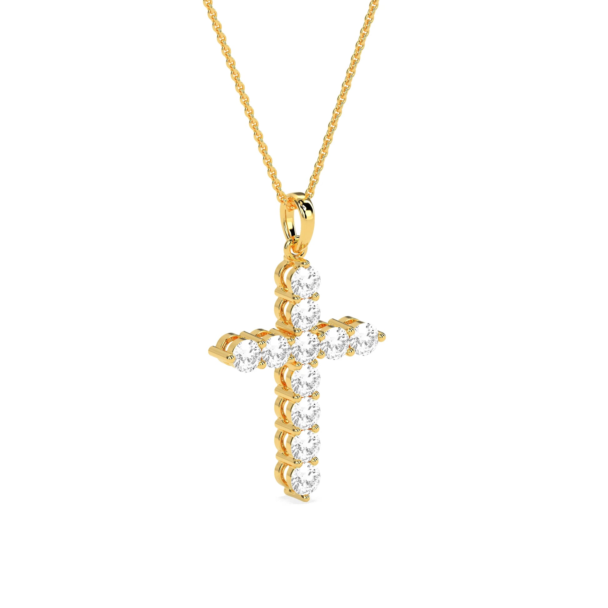 Elegant Round Diamond Beautiful Pendant - Godahari Dev Jewells