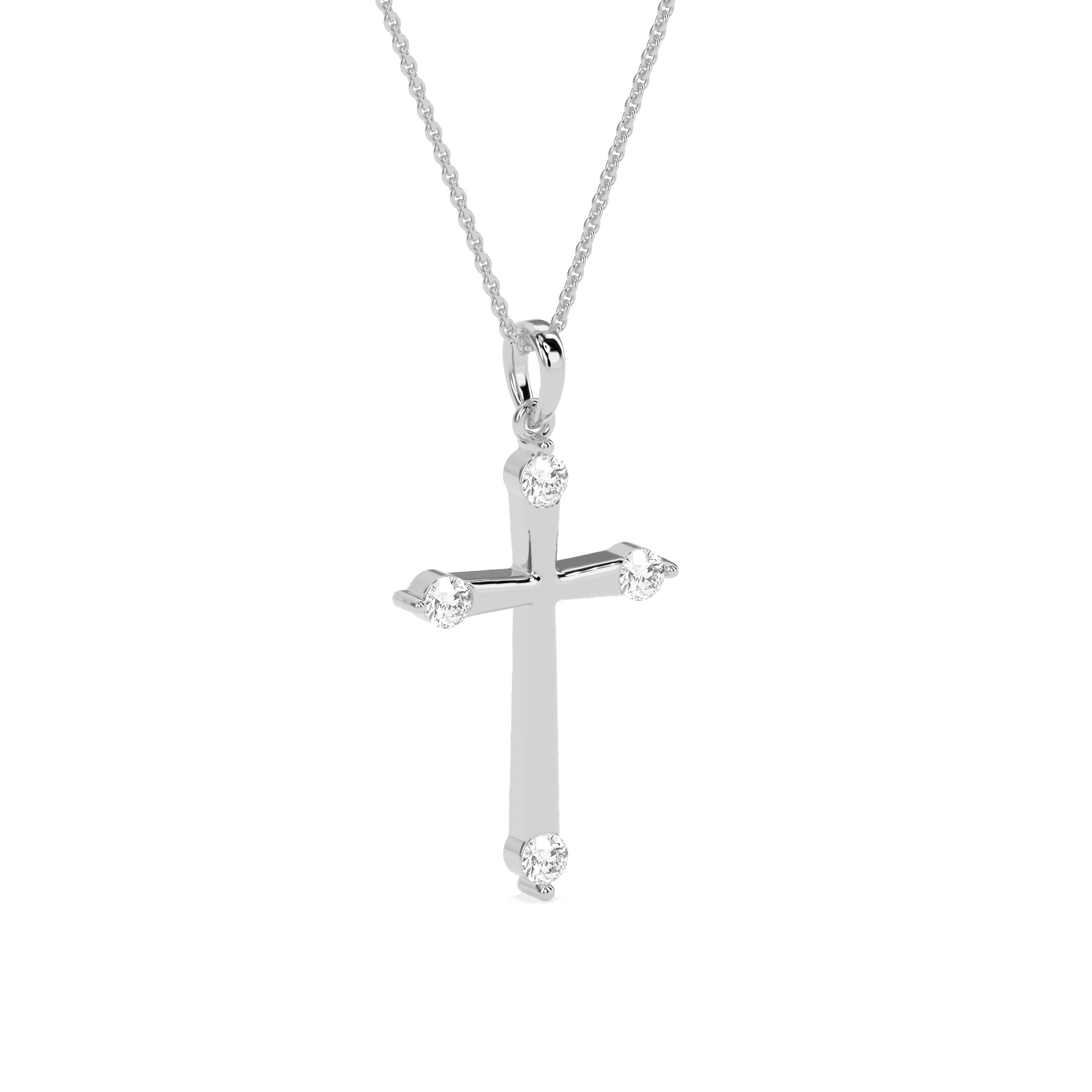 Timeless Round Diamond Pendant - Godahari Dev Jewells